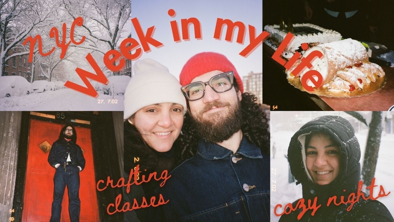 New York City week in my life: Cozy nights, home cooking, journaling, & learning new things!