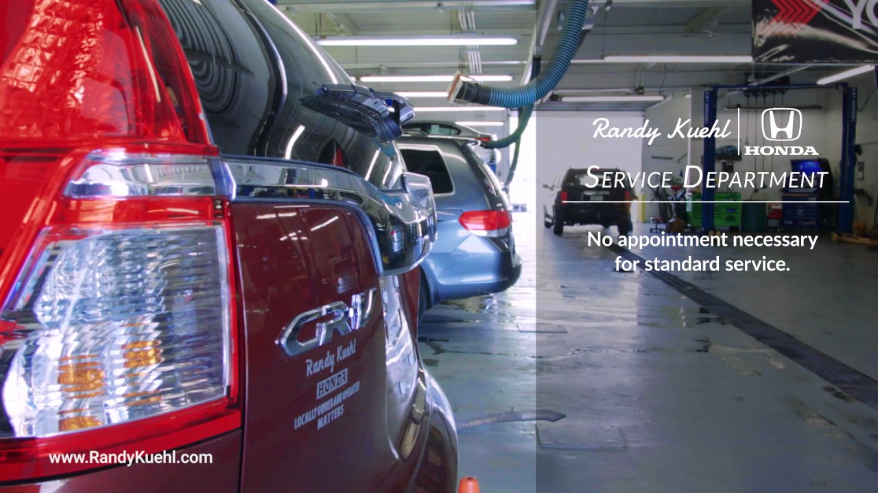 Randy Kuehl Honda Service Department Highlight 2017