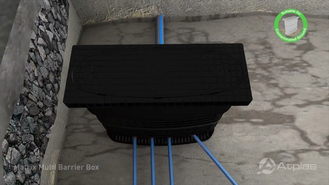 Atplas Barrier Box for Contaminated Ground