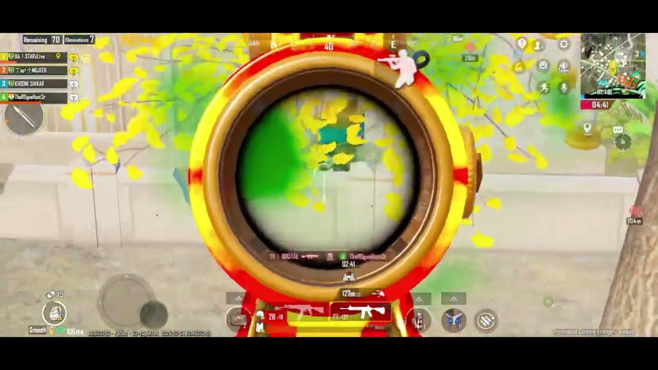 PUBG mobile game play 