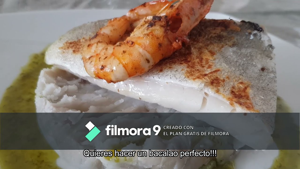 bacalao sous vide