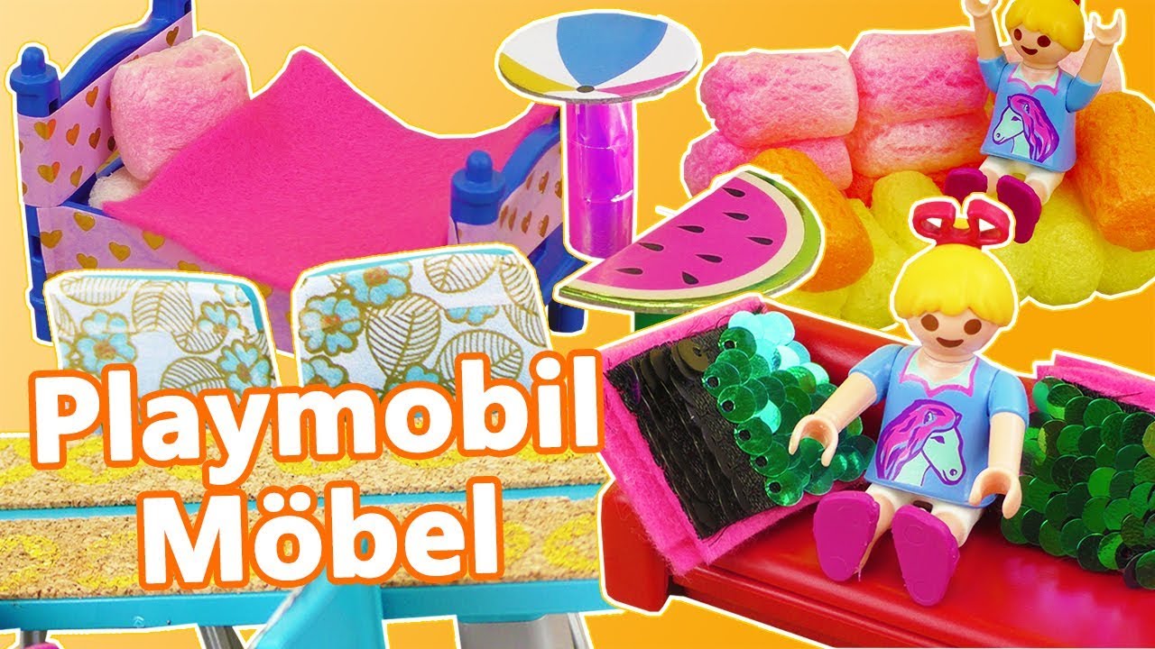 Playmobil Möbel selber machen | Top 5 neuste Playmobil Möbel für Familie Vogel | Pimp my Playmobil