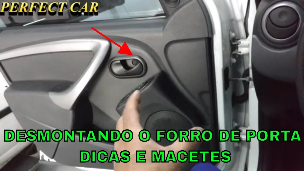 CARLOS -  APRENDA A DESMONTAR O FORRO DE PORTA RENAULT DUSTER , KIA BONGO K 2500 NAO LIGA