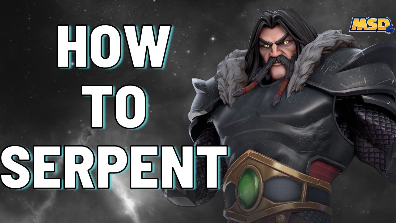How to Effectively Use and Fight Serpent | Marvel Contest of Champions