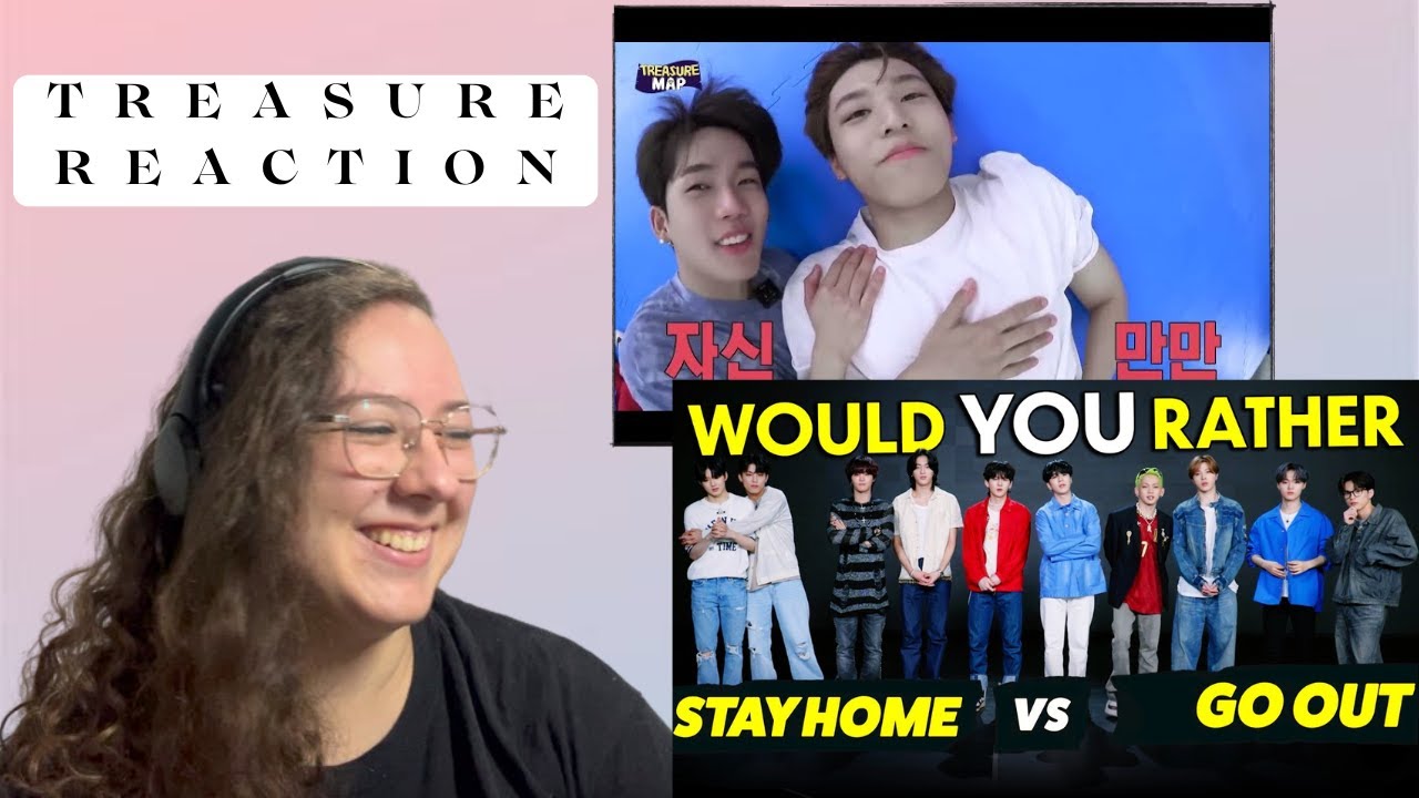 [TREASURE] Treasure Map EP.28 ✨ | TREASURE Plays Would You Rather...? REACTION