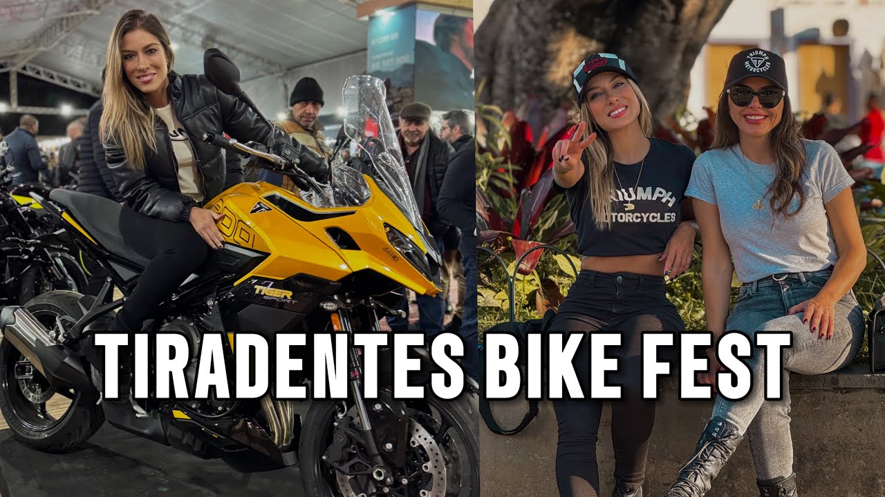 FUI PARA MINAS! TIRADENTES BIKE FEST COM A TRIUMPH !