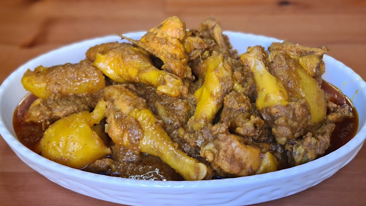 আলু দিয়ে শক্ত মুরগি রান্না | hard chicken recipe | potato with chicken recipe by saida