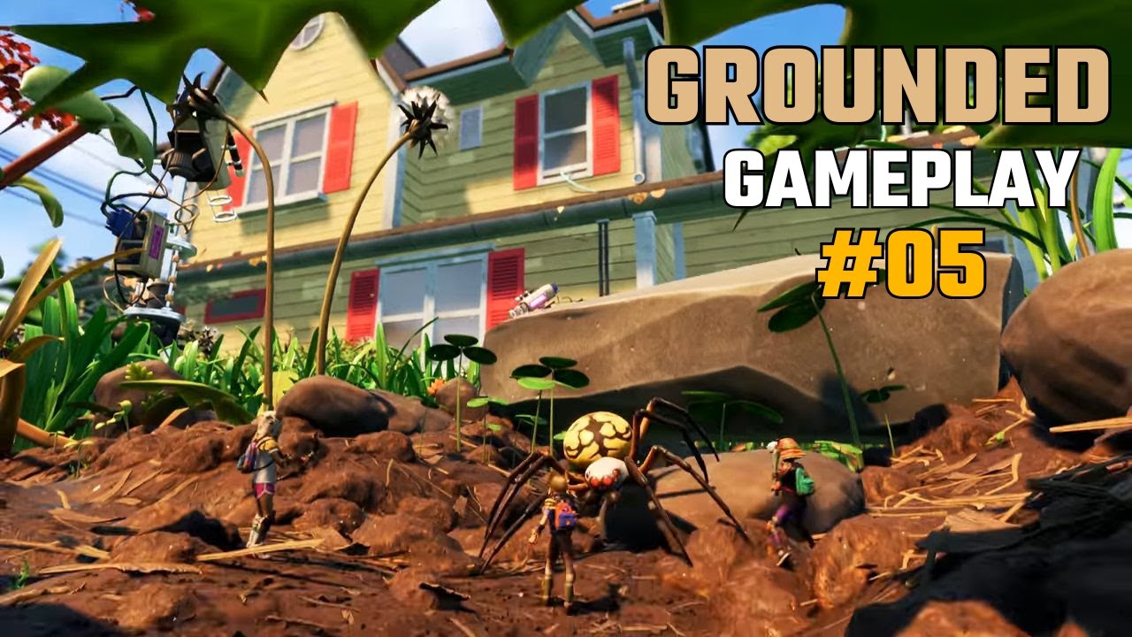 GROUNDED #5 – MELHORES EQUIPAMENTOS? | EVOLUINDO ARMAS E ARMADURAS 🛡️⚔️