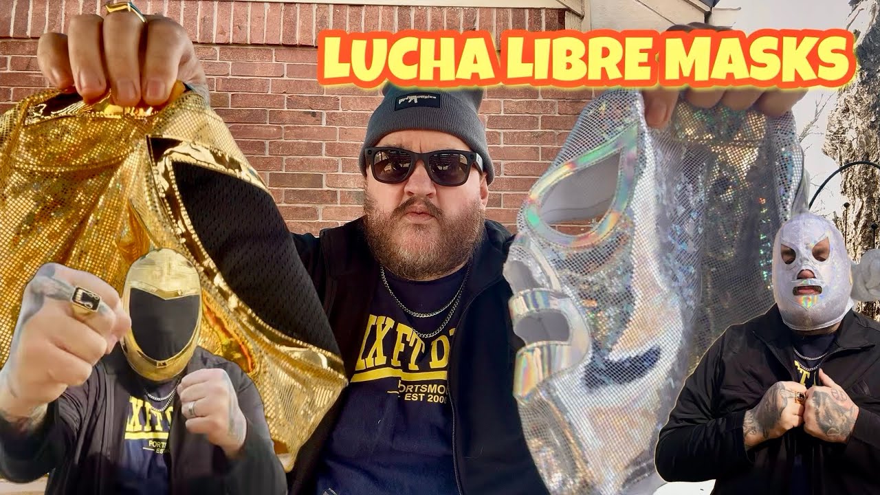 Lucha Libre Desembalaje de mascarillas / Masks Unboxing! El Santo & Tinieblas 