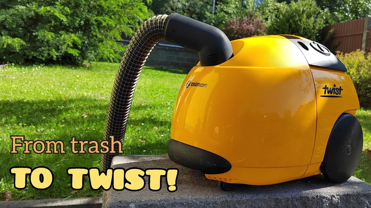 Zelmer Twist saved just before recycling | Twist general cleanup and restoration