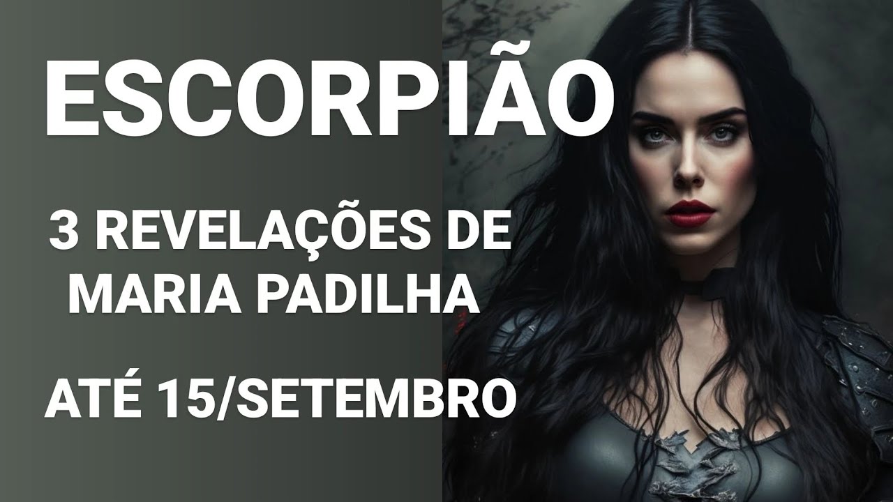 ESCORPIÃO ♏ ATÉ 15/SETEMBRO #tarot #escorpião #pickacard #horoscopo