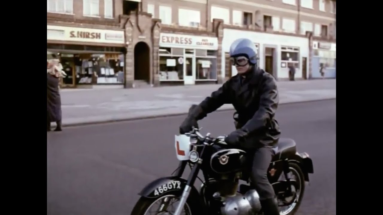 Look, Signal, Manoeuvre (1965) Public Information Film Motorcycle safety