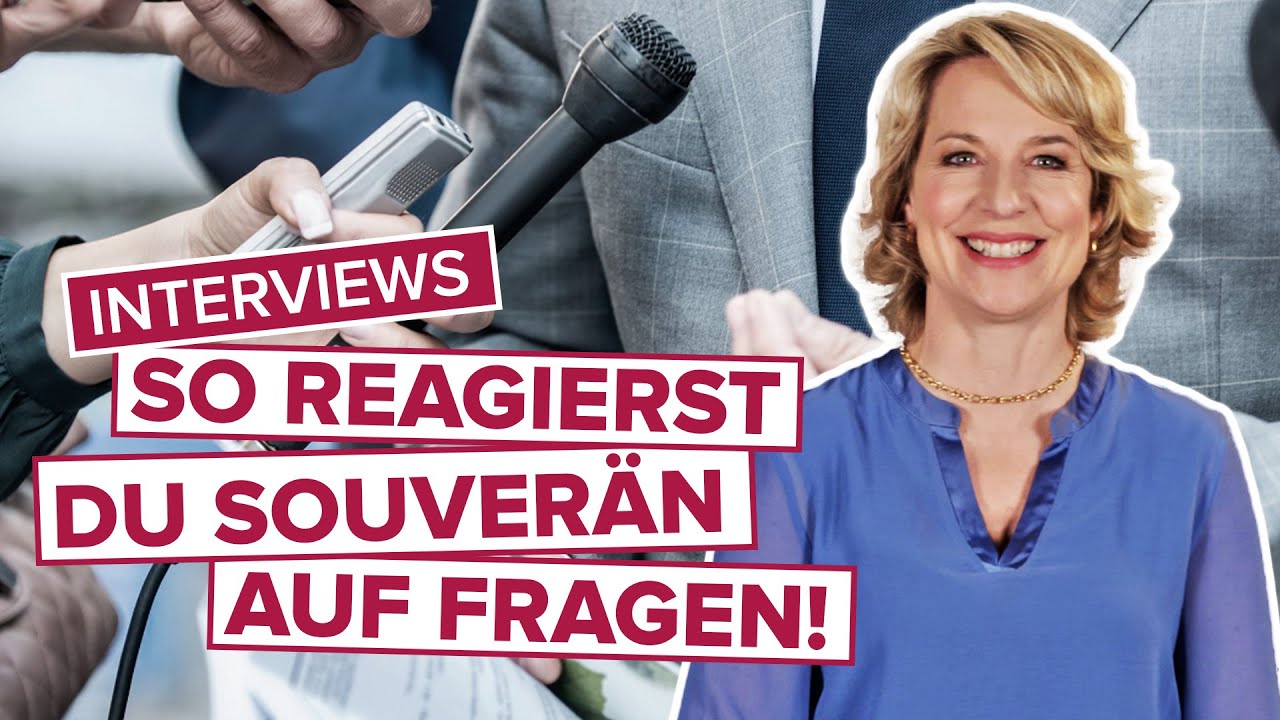 Wie ticken Journalisten? Souverän reagieren im Interview | Ina Böttcher