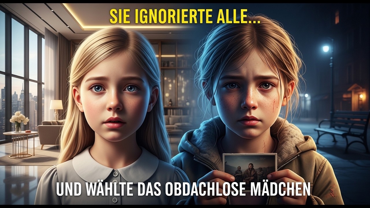 Die Geschichte der Millionärstochter, die ein obdachloses Mädchen als Schwester wählte