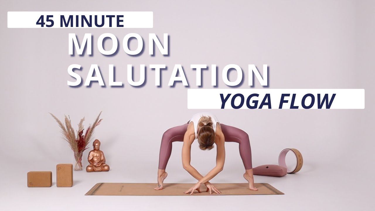 45 Min Moon Salutation Yoga Flow