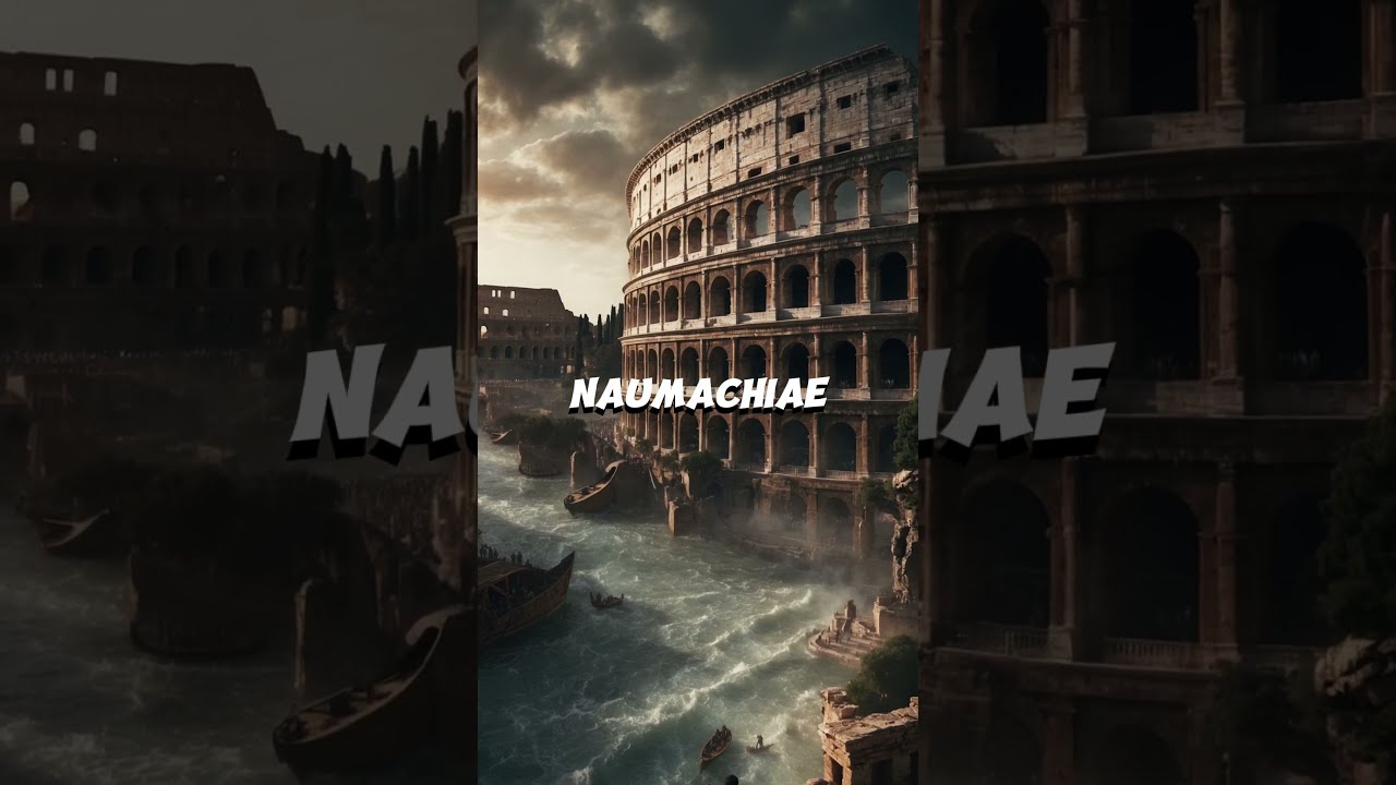 How Romans Built A Giant Pool inside Colosseum?