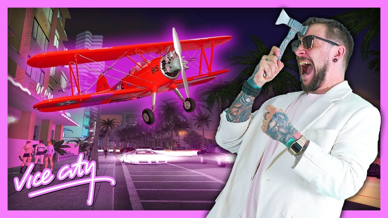 🌴 VICE CITY #9 - MISJA Z SAMOLOCIKIEM... - WarGra