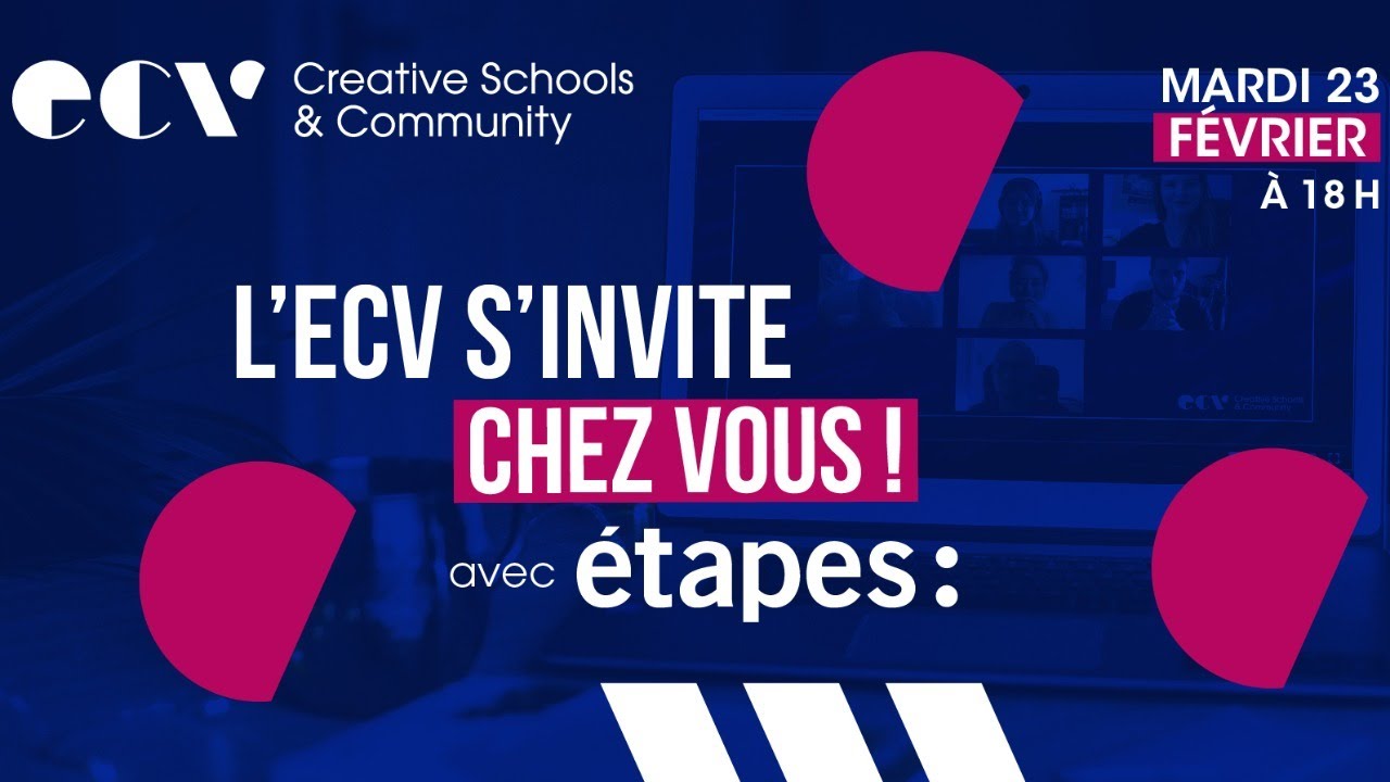 Conf&eacute;rence Live - ECV x &Eacute;tapes