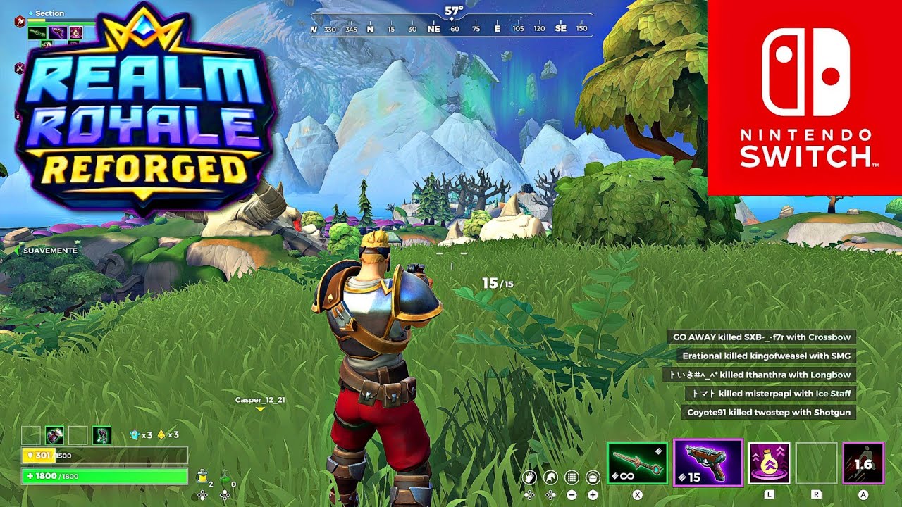 Realm Royale Reforged 2024 - Nintendo Switch Gameplay