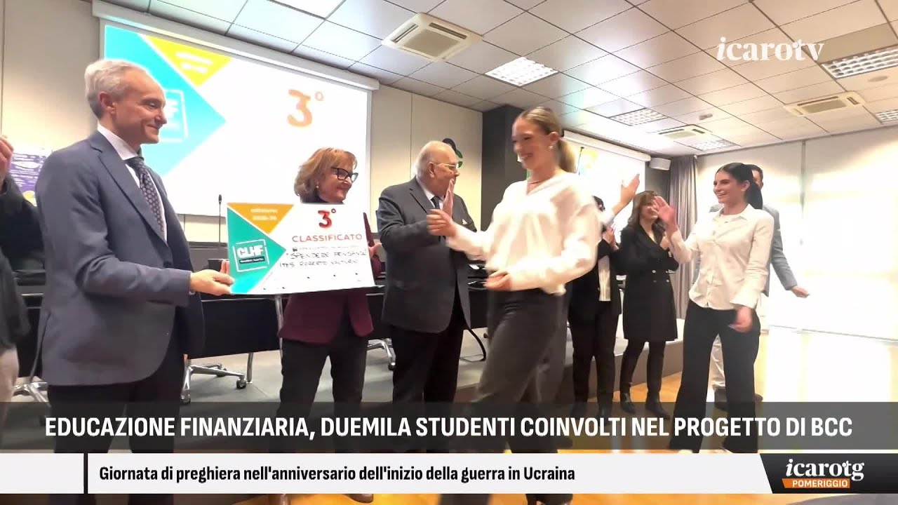Icaro Tg - pomeriggio lunedì 23 febbraio 2026
