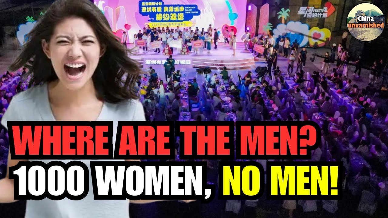 Another 1,000-Person Matchmaking Event With Zero Men, Making China’s Leftover Women Furious!