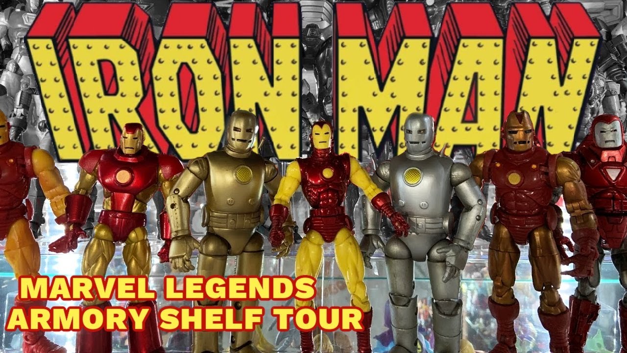 MARVEL LEGENDS Iron Man Armory Display