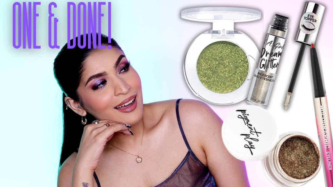 My Favourite One & Done Eyeshadows | Multichromes, Duochrome & Glitter | Shreya Jain