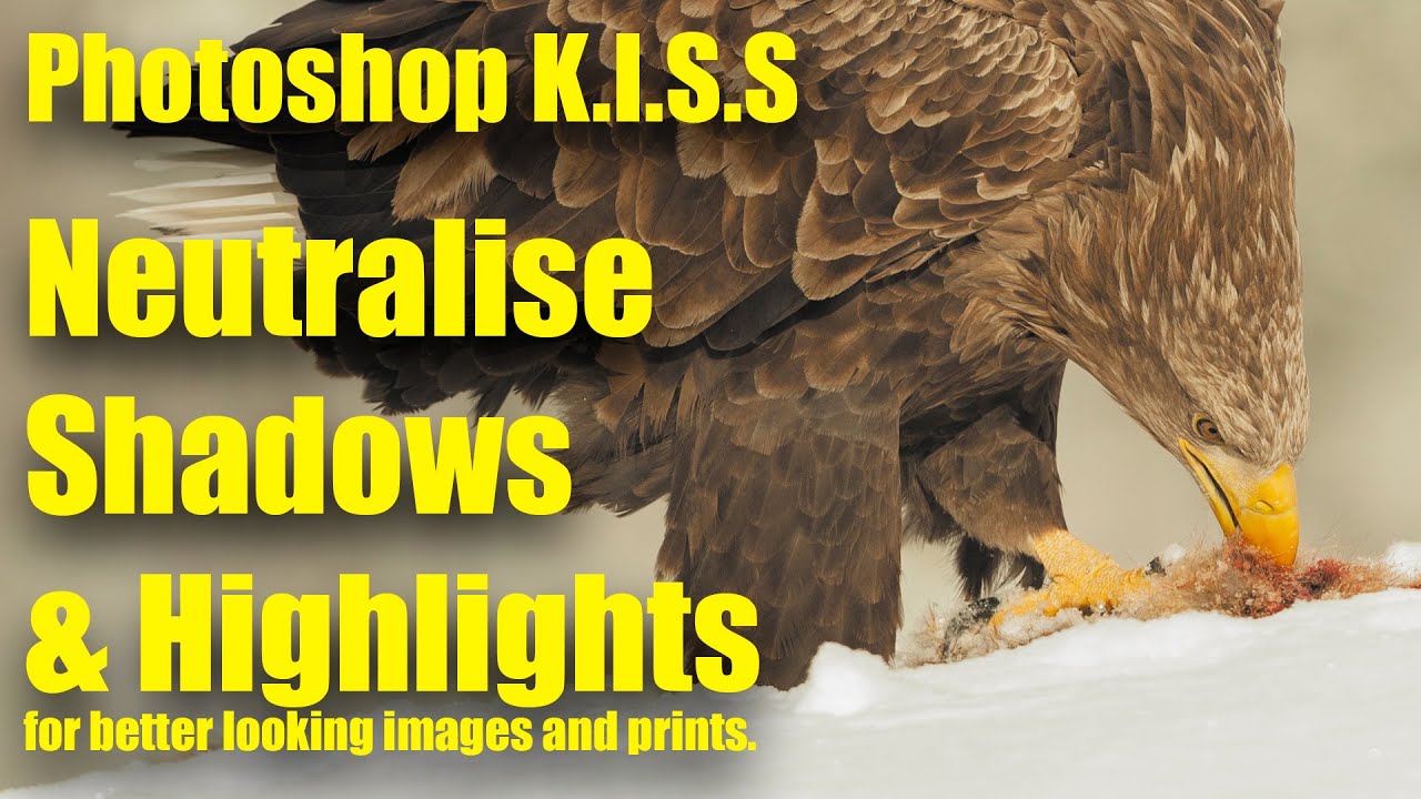 Photoshop K.I.S.S. Neutralise Shadows and Highlights for Better Images and Prints