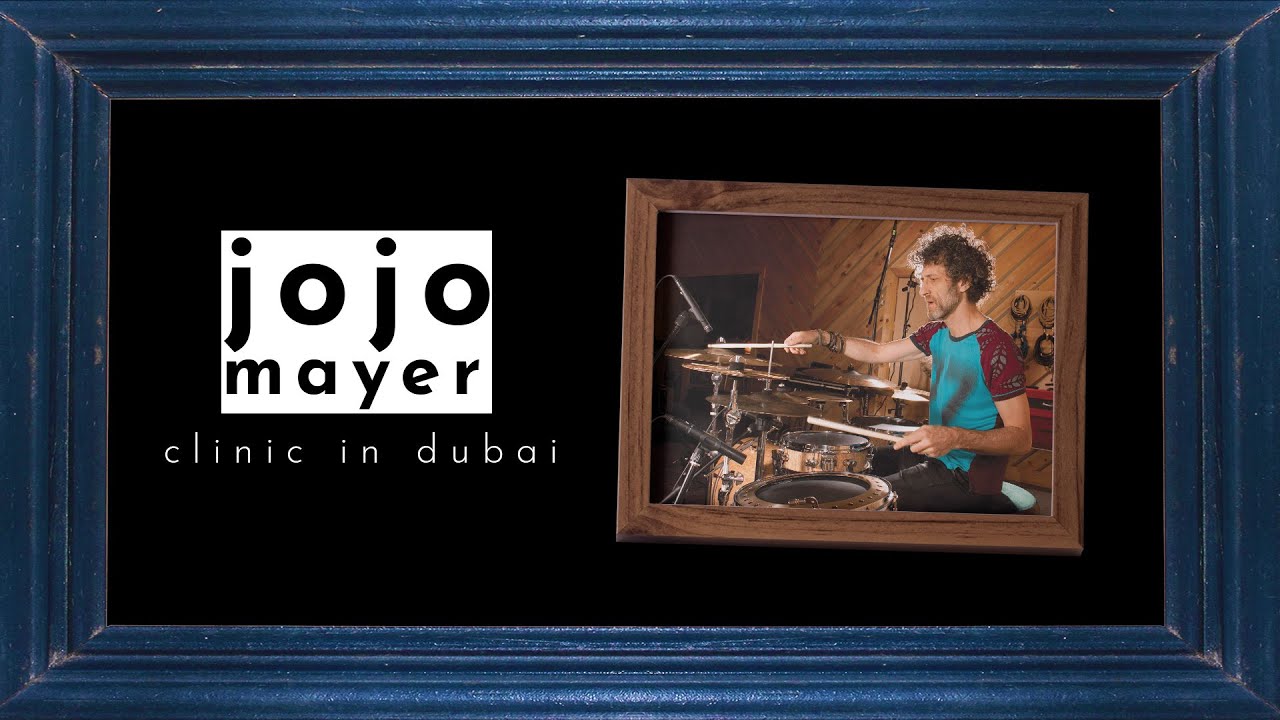 Jojo Mayer shows his foot technique - Drum Clinic Dubai - 16-Nov-2019