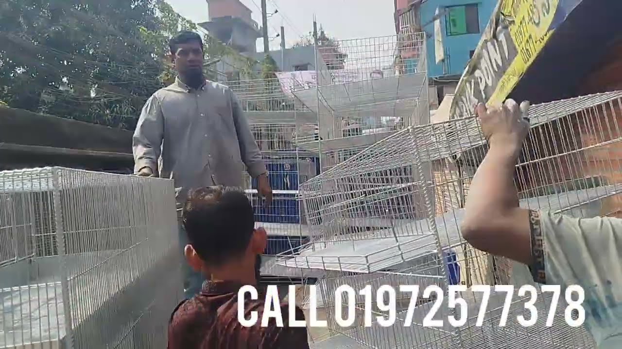 ১০০০ হাজার কোয়েল ও ৫০০০ ব্রুডিং কেইজ ডেলিভারি কমপ্লিট। সকল ধরনের কোয়েল পাখির খাঁচা তৈরি হয়।