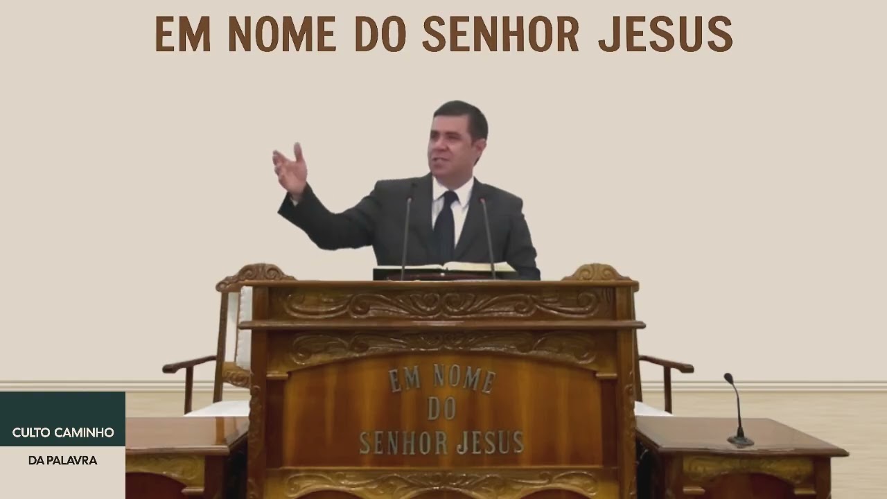 Santo Culto Palavra CCB Online Hoje - 25/02/2026 - Qua - Lucas 18