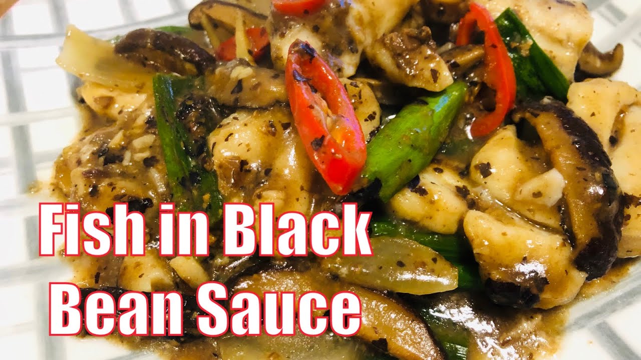 FISH IN BLACK BEAN SAUCE RECIPE l FISH WITH TAUSI
