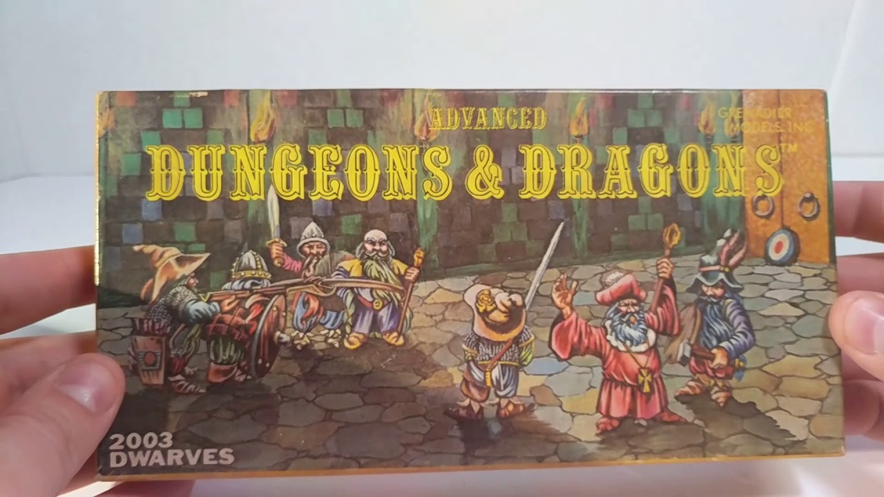 Посмотрите: фигурки старой школы Dungeons and Dragons