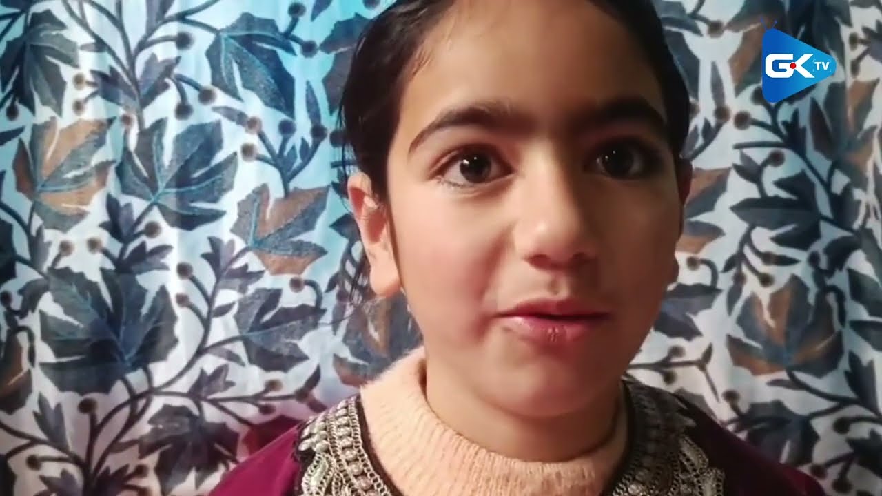 Эта маленькая девочка из долины Ару в Пахалгаме оставила трогательное послание для звезды крикета...