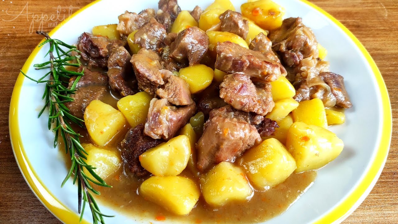 Amazing Veal Stew with Potatoes | Greedy and Tasty