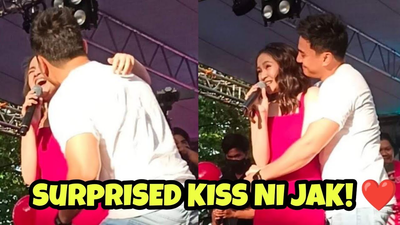 BARBIE FORTEZA NAGULAT SA HALIK NI JAK ROBERTO + JAKBIE DINUMOG NG FANS SA CABANATUAN!