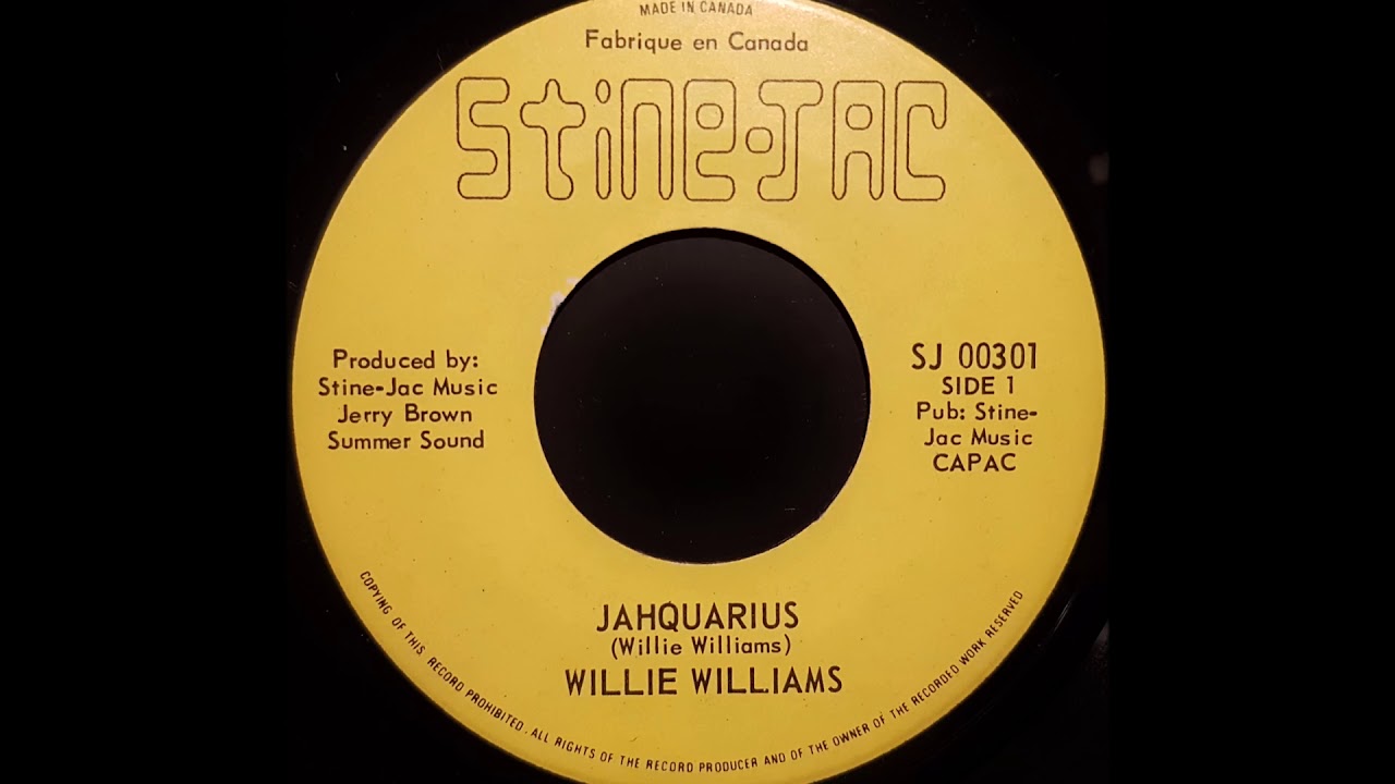 WILLIE WILLIAMS - Jahquarius [1979]