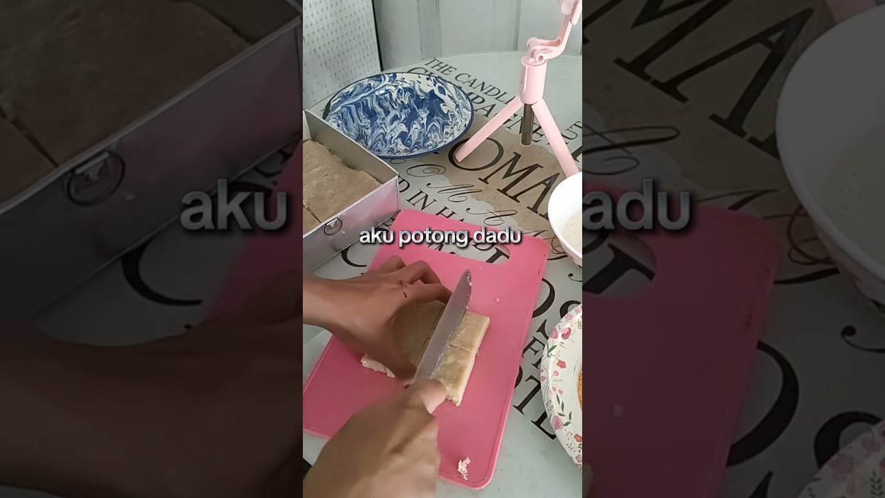 Membuat pisang nuget