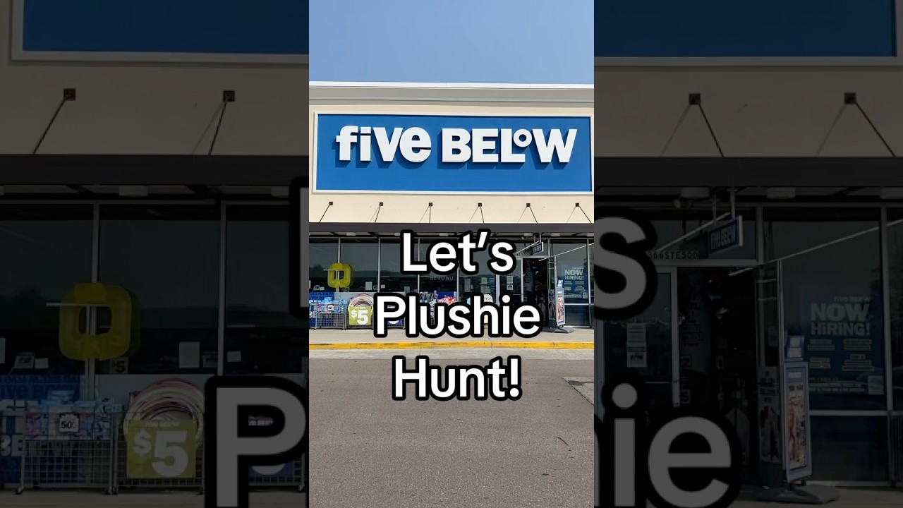 Shopping for stuffed animals at Five Below 🧸 #plushies #plush #toys #stuffies