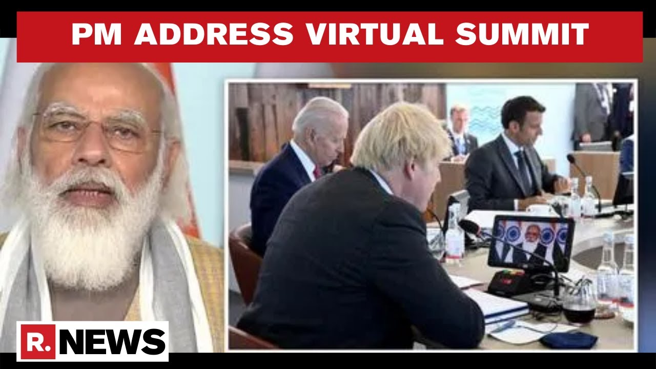 PM Modi To Address Two Sessions At G7 Virtual Summit Today