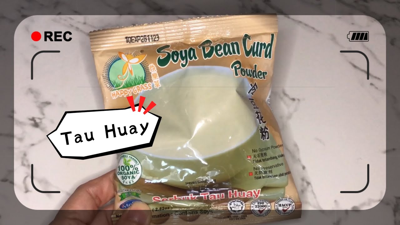 Tau Huay | Happy Grass Soya Bean Curd Powder 🍮