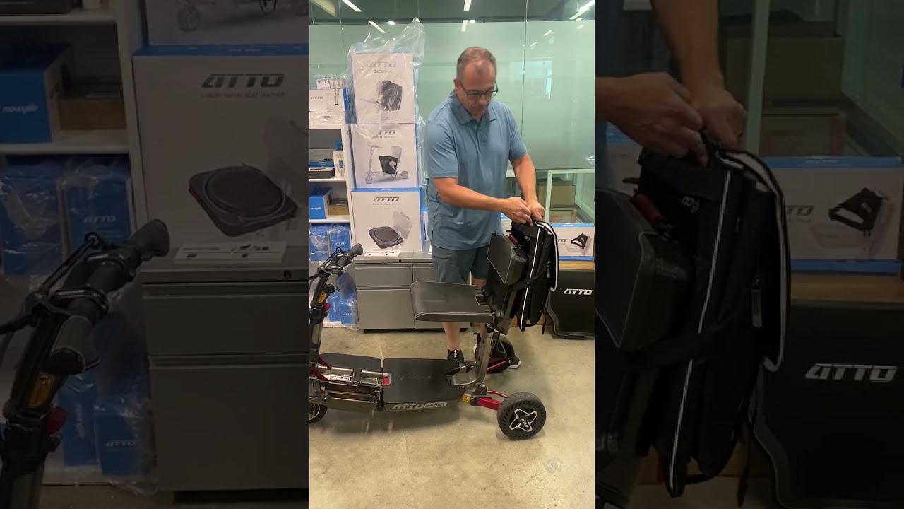 Foldings Scooter Store -  ATTO Folding Mobility Scooter Flight Kit Instructions