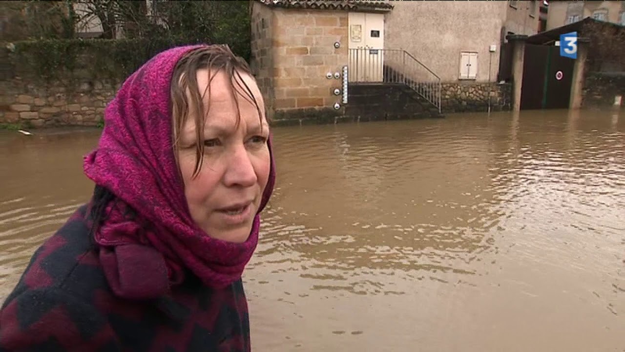 Inondations à Figeac, des personnes évacuées