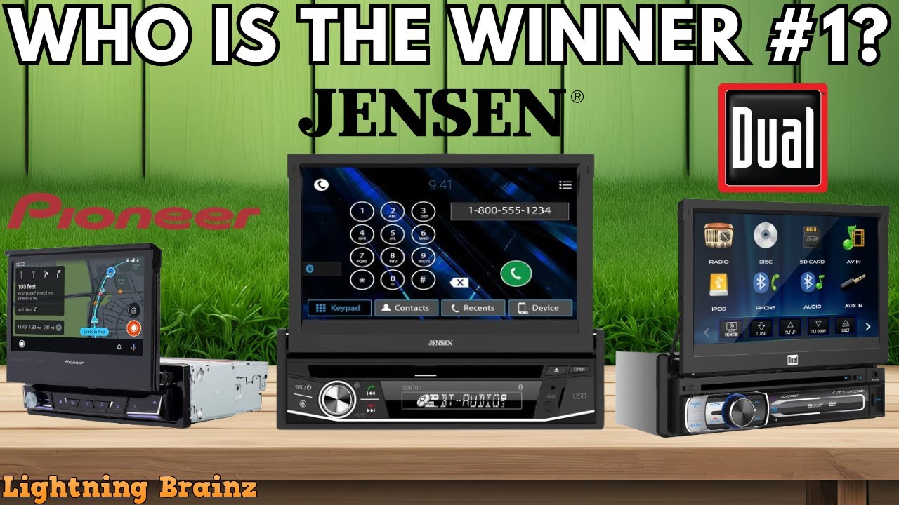 6 Best Flip Out Screen Car Stereos 2024 - TOP 6 Best Flip Up/Motorized Touchscreen Head Units 2024