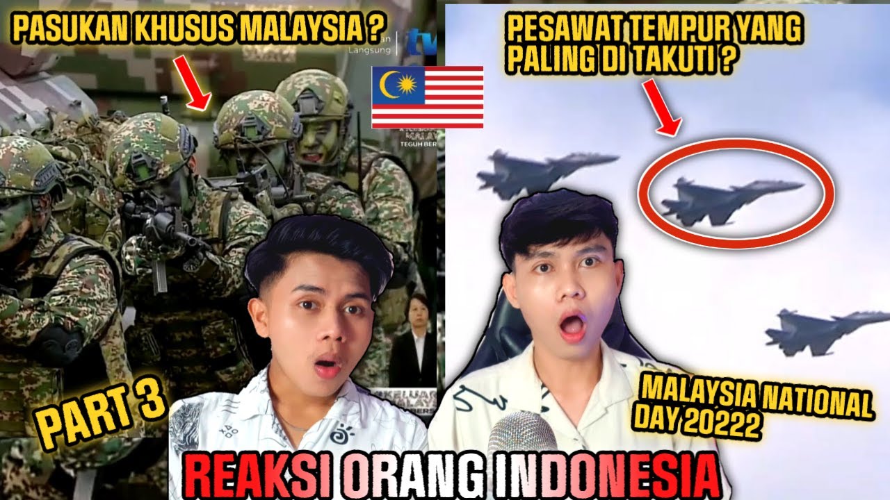 BEST MOMENT DI MALAYSIA NATIONAL DAYS 2022 ! REAKSI ORANG INDONESIA ! PART3 !