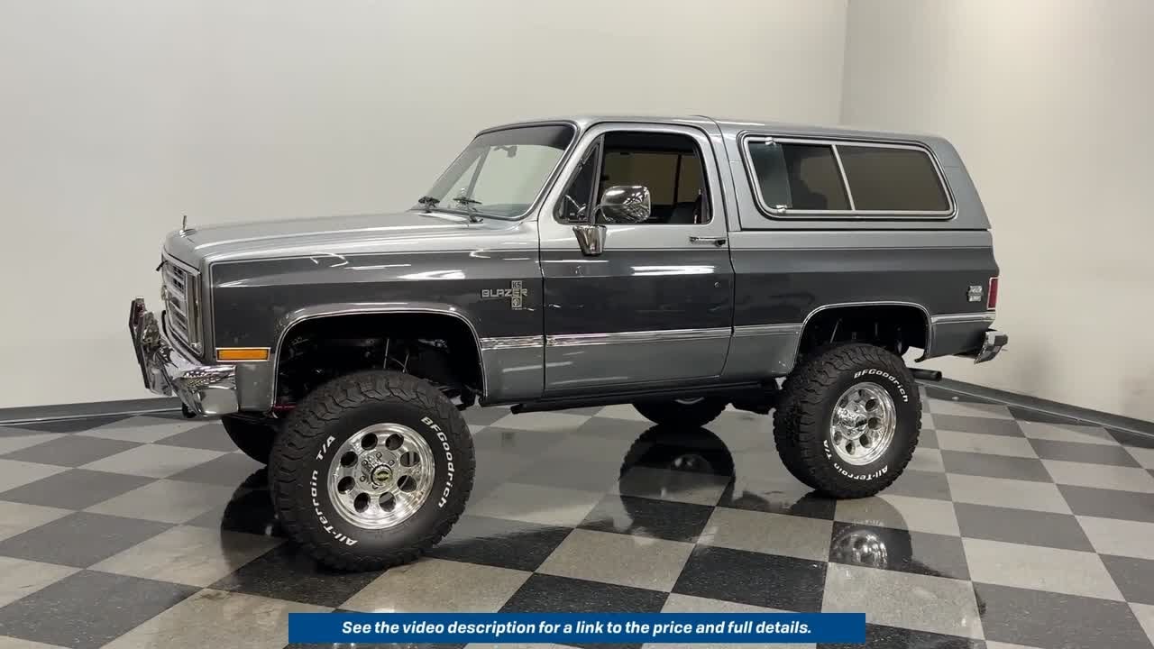 1987 Chevrolet Blazer K5 4x4 5230-NSH for sale | Charlotte, Atlanta, Dallas, Tampa, Phoenix, Na...