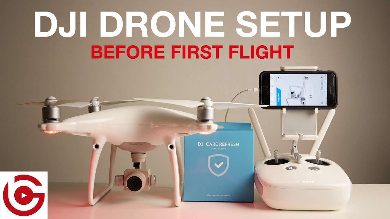 DJI DRONE - Phantom 4 Pro - UNBOXING AND SETUP FOR FIRST FLIGHT