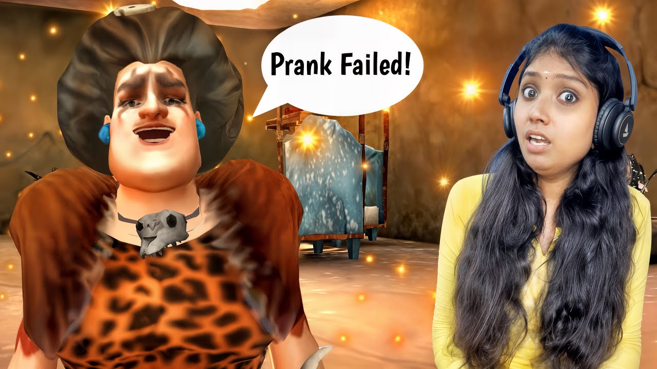 Scary Teacher Prank Gone Wrong in Stone Age Version !!