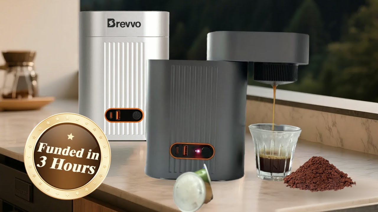 Kickstarter: Brevvo: The World’s First Wireless Professional Coffee Maker