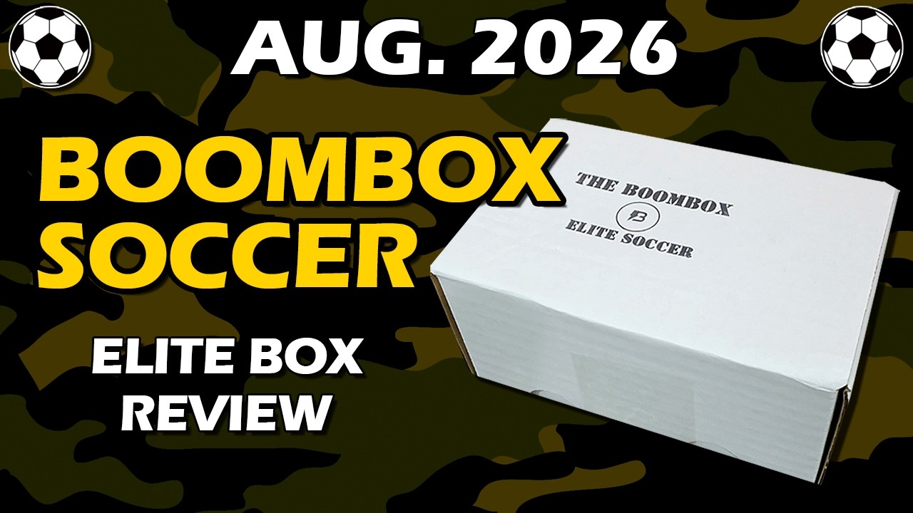 Обзор Soccer ELITE Boombox за август 2026 года (репак Panini и Topps Hobby)